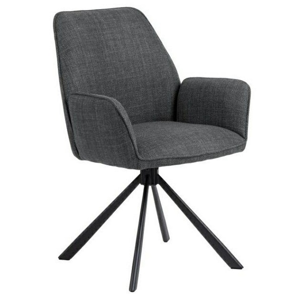 Krzesło Glenda szare ciemne Basel 19 - ACTONA